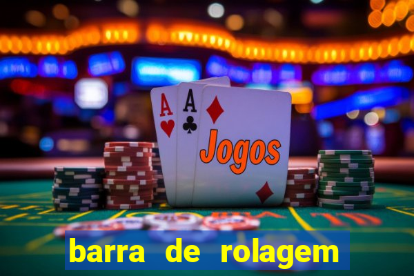 barra de rolagem descendo sozinha win10